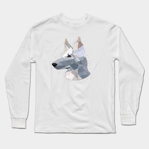 Swiss Shepherd Long Sleeve T-Shirt by Blacklightco